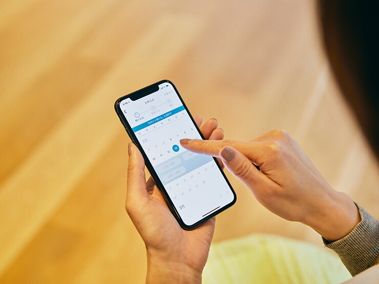 清潔&ふっくら布団、最短10日で返却